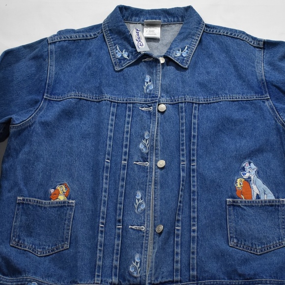 disney dogs denim jacket